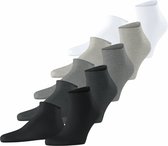 Esprit Solid-Mix 5-Pack Heren Sneakersokken - Multicolour - Maat 40-46