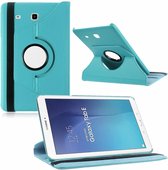 LuxeBass Tablet hoesje 360 graden draaibaar voor Samsung Galaxy Tab E 9,6 inch Tab E T560 / T561 - Lichtblauw