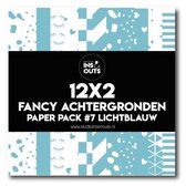 Studio Ins & Outs Fancy achtergronden #7 - Lichtblauw