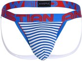 Andrew Christian Hampton Stripe Jock w/ Almost Naked - MAAT S - Heren Ondergoed - Jockstrap voor Man - Mannen Jock