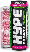 Hype - Hype Energy BCAA 500 ml (Watermelon - 24 x 500 ml) - Energy drink - Aminozuren