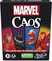 MARVEL - Chaos - Marvel Superhero-kaartspel, leuk familiespel, 8 jaar, gemakkelijk te leren