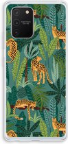 Case Company® - Samsung Galaxy S10 Lite hoesje - Luipaard 2 - Soft Cover Telefoonhoesje - Bescherming aan alle Kanten en Schermrand