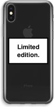 Case Company® - iPhone XS Max hoesje - Limited edition - Soft Cover Telefoonhoesje - Bescherming aan alle Kanten en Schermrand