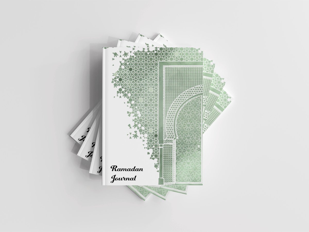 Ramadan Journal - dagboek/planner - groen