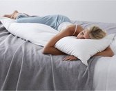 Suite sheets Ondersteunend Lichaamskussen - 40 x 145cm - Wit - Body Pillow