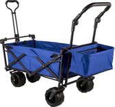 Opvouwbare Winkelwagen - Boodschappenwagen - Boodschappentrolley - Trolley - Winkelkar - Winkelwagentje - Winkelkarretje - Boodschappen - Camping - Kamperen - Bolderkar