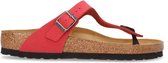 Birkenstock Gizeh Dames Slippers Scarlet Red Regular-fit | Rood | Imitatieleer | Maat 36