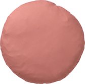 Dutch Decor - SOL - Sierkussen rond outdoor 40 cm Muted Clay - waterafstotend en uv-bestendig - roze