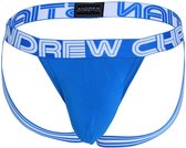 Andrew Christian Almost Naked Bamboo Jock Blauw - MAAT S - Heren Ondergoed - Jockstrap Heren - Heren Jock