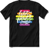 Lgbt power | Pride T-Shirt Heren - Dames - Unisex | LHBTI / LGBT / Gay / Homo / Lesbi |Cadeau Shirt | Grappige Love is Love Spreuken - Zinnen - Teksten Maat L