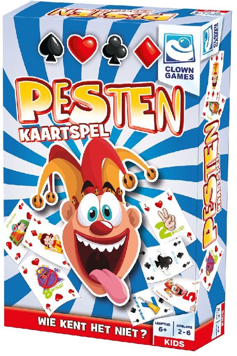 Clown Games Pesten Kaartspel