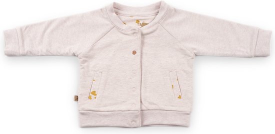 Frogs and Dogs Cardigan Coeurs Rose Mini - fille - taille 50