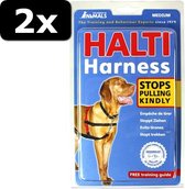 2x HALTI HARNESS ZWART M