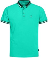 Gabbiano Poloshirt Premium Polo Met Tricot Kraag 232545 Mint Mannen Maat - 3XL