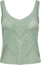 Jacqueline de Yong Top Jdysun Tank Top Noos Knt 15226348 Birds Egg Green Dames Maat - S