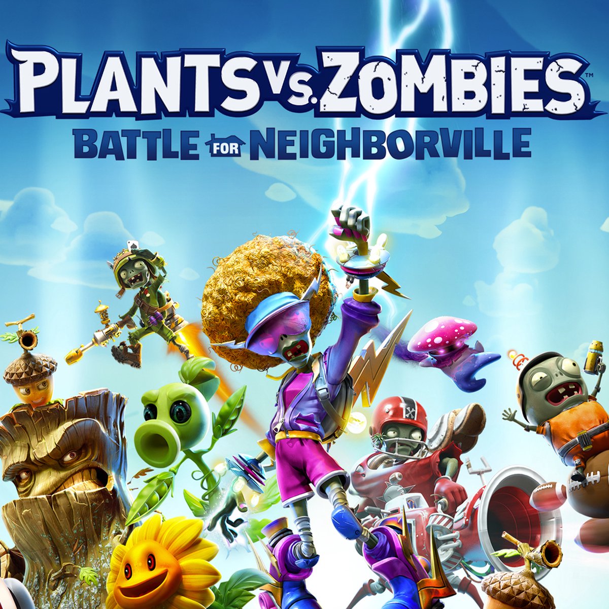 Plant vs zombie battle for neighborville