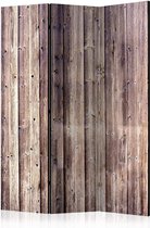 Walljar - Vouwscherm - Wooden Charm [Room Dividers]