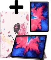 Hoes Geschikt voor Lenovo Tab P11 Hoes Luxe Hoesje Book Case Met Screenprotector - Hoesje Geschikt voor Lenovo Tab P11 Hoes Cover - Elfje