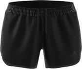 adidas Marathon 4'' Short Dames - Sportbroeken - zwart/zwart - maat XS