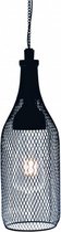 hanglamp Flamenco solar 11 x 32 cm staal zwart