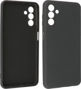 Fashion Backcover Telefoonhoesje - Color Hoesje - Geschikt voor Samsung Galaxy A13 5G - Zwart