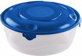 lunchbox Moscu 2,8 liter 24 x 9,5 cm blauw