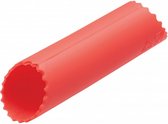 knoflookschiller 13 x 3,5 cm siliconen rood