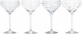 champagneglazen Mikasa 290 ml transparant 4 stuks