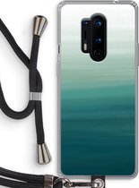 Case Company® - OnePlus 8 Pro hoesje met Koord - Ocean - Telefoonhoesje met Zwart Koord - Bescherming aan alle Kanten en Over de Schermrand