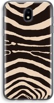 Case Company® - Samsung Galaxy J5 (2017) hoesje - Arizona Zebra - Soft Case / Cover - Bescherming aan alle Kanten - Zijkanten Transparant - Bescherming Over de Schermrand - Back Cover