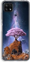 Case Company® - Samsung Galaxy A22 5G hoesje - Ambition - Soft Cover Telefoonhoesje - Bescherming aan alle Kanten en Schermrand