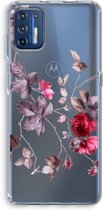Case Company® - Motorola Moto G9 Plus hoesje - Mooie bloemen - Soft Cover Telefoonhoesje - Bescherming aan alle Kanten en Schermrand