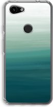 Case Company® - Google Pixel 3a hoesje - Ocean - Soft Cover Telefoonhoesje - Bescherming aan alle Kanten en Schermrand