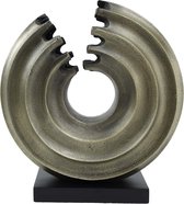 PTMD Rinny Beeld Deco Object - 31 x 9 x 32 cm - Aluminium - Messing