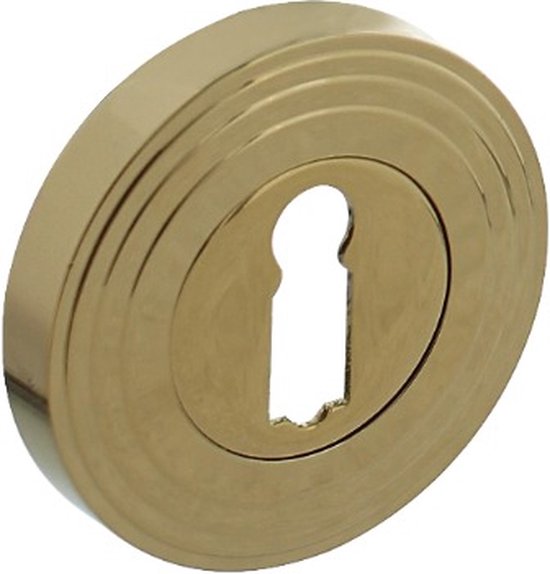 INTERSTEEL Rozet rond met sleutelgat zwart mat, 2 stuks kopen! | HORNBACH