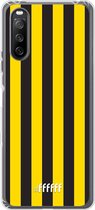 6F hoesje - geschikt voor Sony Xperia 10 III -  Transparant TPU Case - SBV Vitesse #ffffff