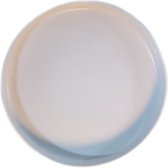 Bord Plat Stapelbaar, Ø25cm - Ariane Oxide Pearl White (Set van 4)