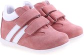 Emel Kinderschoentjes met Klittenband - Roze Babyschoentjes - Leder - Velcro - Maat 23