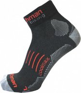 Rapid Biking sportsokken zwart/rood mt 36-38