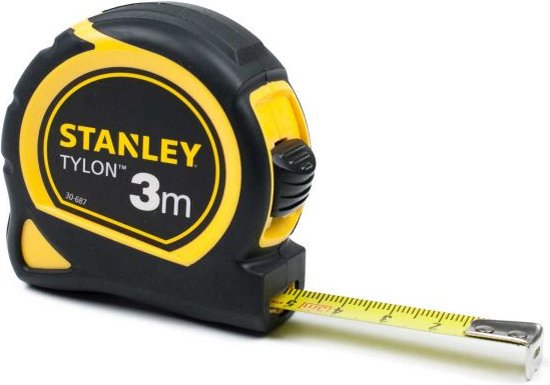 STANLEY 0-30-687 Tylon Rolbandmaat - 3 m - 12,7 mm - STANLEY