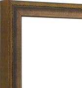 Fotolijst - Venetiaans Ontwerp - Brons Goud - Fotomaat 50x50 - Helder glas - Art.nr. 10107942950502