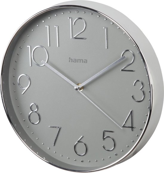 Grote Decoratie Wandklok, 14 Inch Grote Met Hygrometer Thermometer Kwartsklok Interieur Wanddecoratie Klok Mute Wandklok Voor Indoor Wit