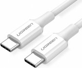 UGREEN USB-C naar USB-C Kabel 3A Fast Charge 1 Meter Wit