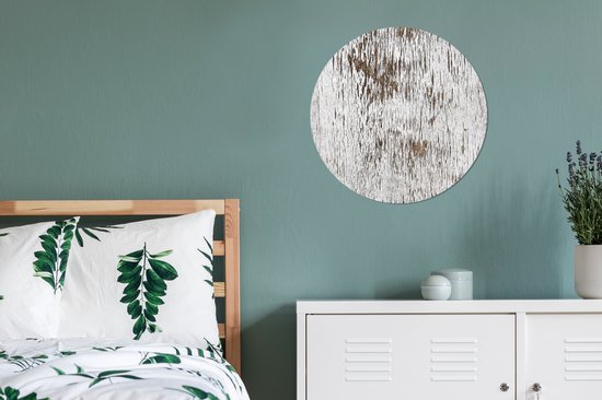WallCircle - Cercle mural ⌀ 60 - Écorce - Bouleau - Arbre - Tableaux ronds salon - Assiette murale ronde - Décoration murale cercle - Décoration chambre intérieur - Décoration murale murale cercle - Accessoires de maison