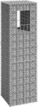 Schanskorf paal 40x40x140 cm ijzer