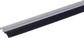 Deurborstel - Stripborstel - Kunststof lip - 100 cm aluminium h-profiel - Deurstrip