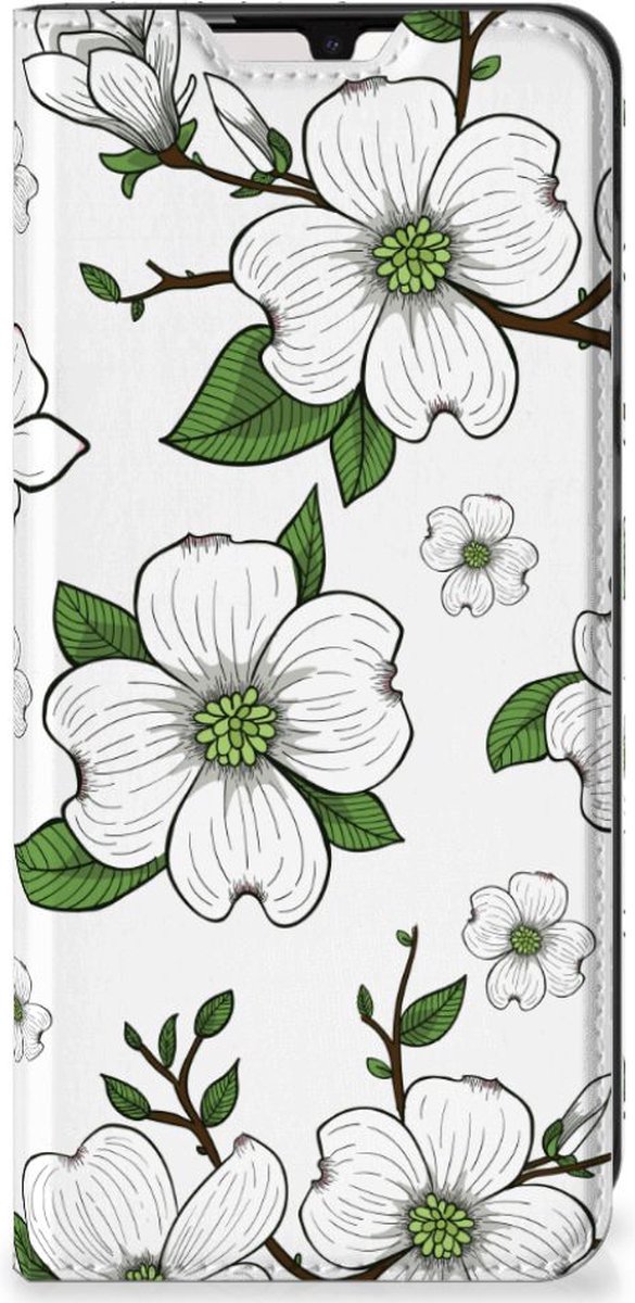 Samsung Galaxy A33 5G Smart Cover Dogwood Flowers