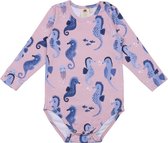 Blue Seahorses Rompertjes Bio-Babykleertjes Bio-Kinderkleding