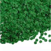 confetti 100 gram 1 cm papier groen